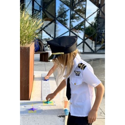 ToddleRoad Silikonové puzzle flexibilní silnice - Letiště, 14 ks - obrázek