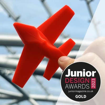 ToddleRoad Ergonomická letadla s funkční krabicí - Hangár, 3 ks - obrázek