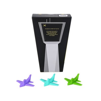 ToddleRoad Ergonomická letadla s funkční krabicí - Řídicí věž, 3 ks - obrázek