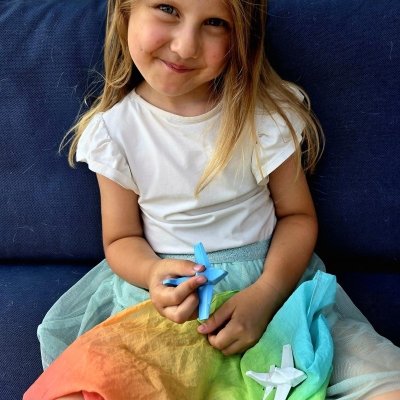 ToddleRoad Ergonomická letadla s funkční krabicí - Hangár Marble, 3 ks - obrázek