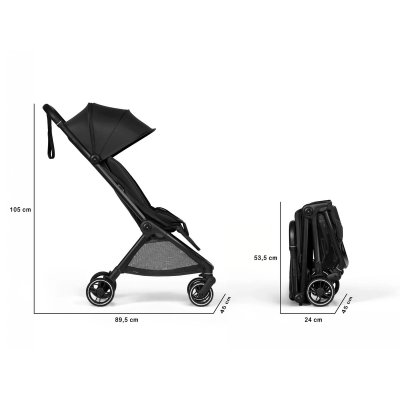 BumpRider Connect Mini Sportovní kočárek - Taupe - obrázek