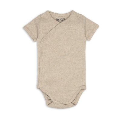 Lodger Body s krátkým rukávem Melange - Beige, vel. 62