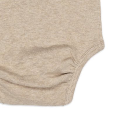 Lodger Body s krátkým rukávem Melange - Beige, vel. 68 - obrázek