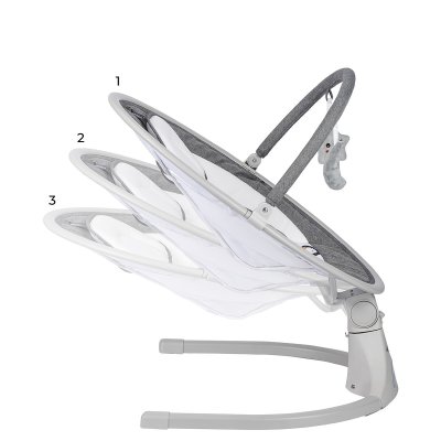 FreeOn Elite Houpací lehátko - Grey - obrázek