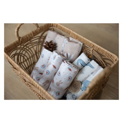 FreeOn Bubaba Látkové pleny 3 ks - Carrots and Rainbow - obrázek