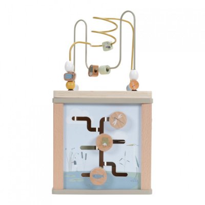 Little Dutch dřevěná aktivní kostka - Husa - obrázek