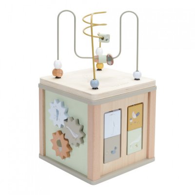 Little Dutch dřevěná aktivní kostka - Husa - obrázek