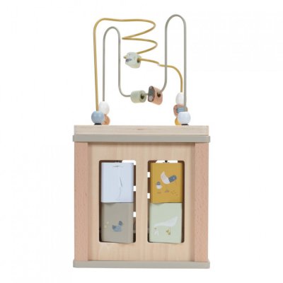 Little Dutch dřevěná aktivní kostka - Husa - obrázek