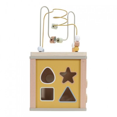 Little Dutch dřevěná aktivní kostka - Husa - obrázek