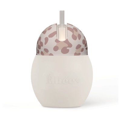 Élhée Učící hrnek s brčkem Coconut 240 ml - Graouu Pink - obrázek