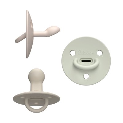 Élhée Silikonové dudlíky 0 - 6 m - Billie, 3 ks - obrázek