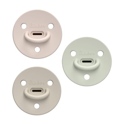 Élhée Silikonové dudlíky 0 - 6 m - Billie, 3 ks