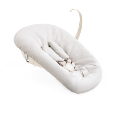 Stokke Tripp Trapp Bundle Set Židlička + Baby set + Newborn set - Vanilla White/Grey - obrázek