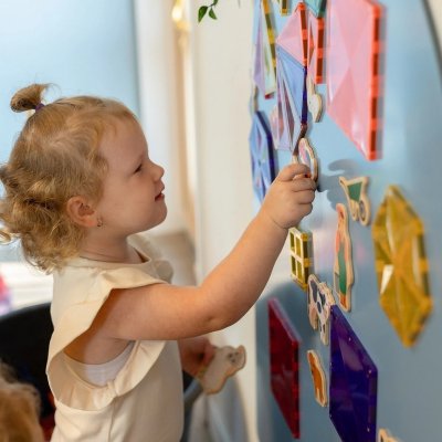 Magna Creations Bow Magnetická tabule - Blue - obrázek