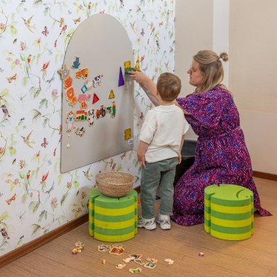 Magna Creations Bow Magnetická tabule - Mushroom - obrázek