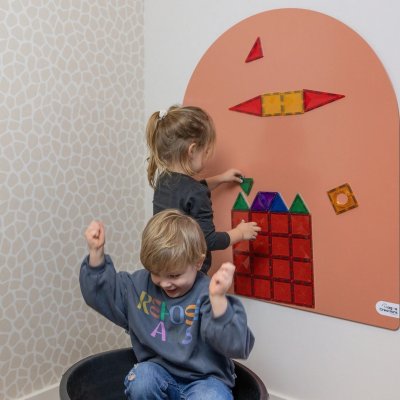 Magna Creations Bow Magnetická tabule - Peach - obrázek