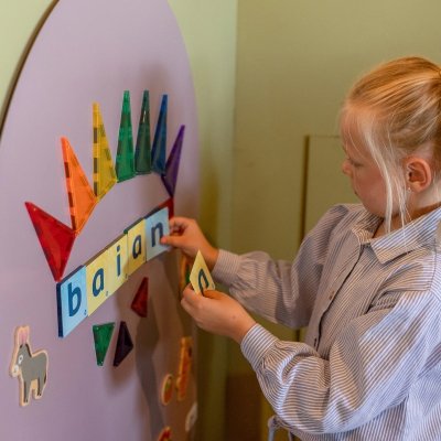 Magna Creations Bow Magnetická tabule - Purple - obrázek