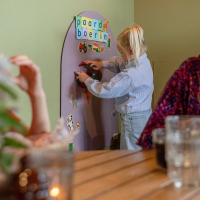 Magna Creations Bow Magnetická tabule - Purple