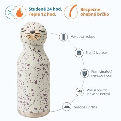 Asobu Bestie Termoláhev 460 ml - Zippy the Seal - obrázek