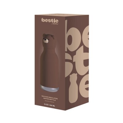 Asobu Bestie Termoláhev 460 ml - Honey the Brown Bear - obrázek