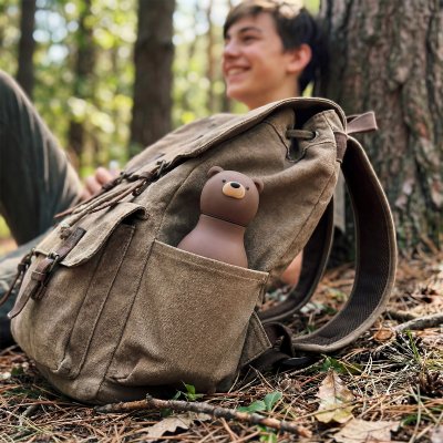 Asobu Bestie Termoláhev 460 ml - Honey the Brown Bear - obrázek