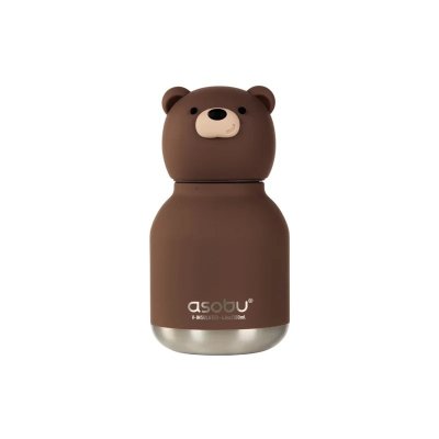 Asobu Bestie Mini Termoláhev 200 ml - Honey the Brown Bear