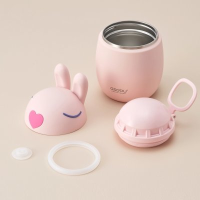 Asobu Bestie Foodie Termoska na jídlo 600 ml - Bunny - obrázek
