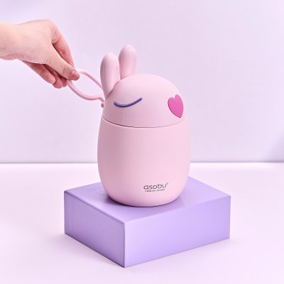 Asobu Bestie Foodie Termoska na jídlo 600 ml - Bunny - obrázek