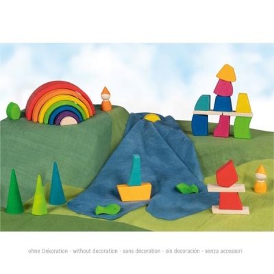 Goki Dřevěné stavební kostky - Creo - obrázek