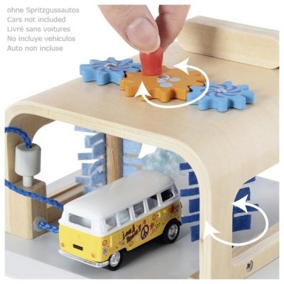 Goki Dřevěná mycí stanice - Power Clean - obrázek