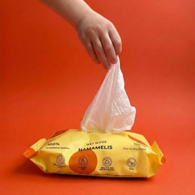 Kolorky Vlhčené ubrousky, 60 ks - Hamamelis