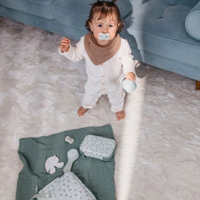 Suavinex Birdies Hygienická sada - Zelená - obrázek