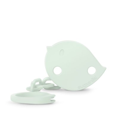 Suavinex Birdies Klip na dudlík - Zelený