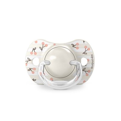 Suavinex Birdies Dudlík fyziologický SX Pro 0 - 6 m, 2 ks - Růžový - obrázek