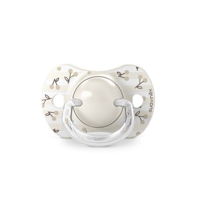 Suavinex Birdies Dudlík fyziologický SX Pro 0 - 6 m, 2 ks - Krémový - obrázek