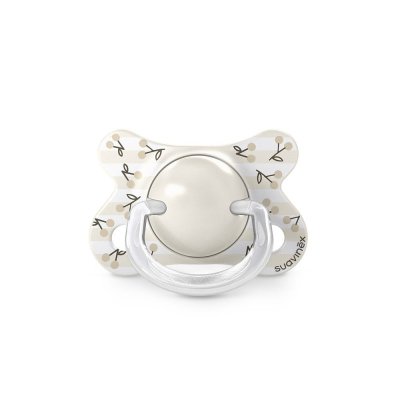 Suavinex Birdies Dudlík fyziologický SX Pro -2 - 2 m, 2 ks - Krémový - obrázek