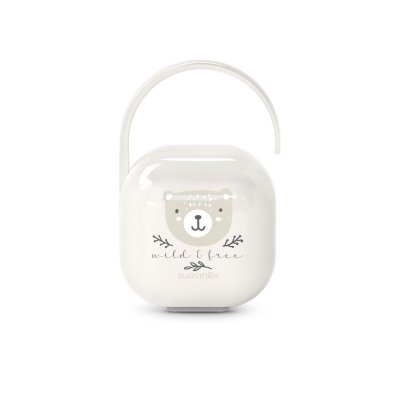 Suavinex Wild & Free Krabička na dudlík - Krémová