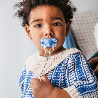 Suavinex Wild & Free Dudlík fyziologický SX Pro 6 - 18 m, 2 ks - Modrý - obrázek