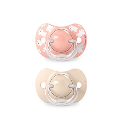 Suavinex Wild & Free Dudlík fyziologický SX Pro 6 - 18 m, 2 ks - Růžový