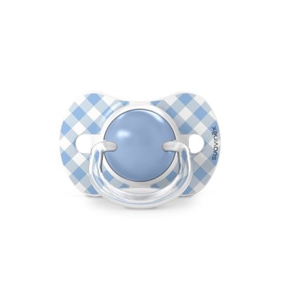 Suavinex Wild & Free Dudlík fyziologický SX Pro 0 - 6 m, 2 ks - Modrý - obrázek