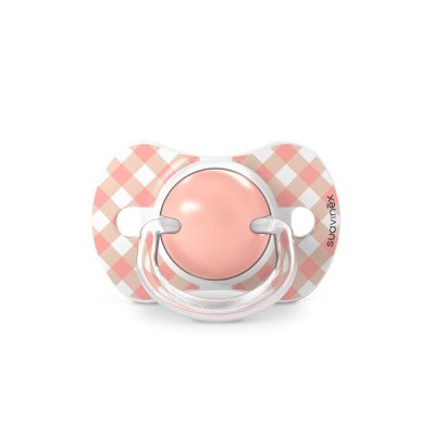 Suavinex Wild & Free Dudlík fyziologický SX Pro 0 - 6 m, 2 ks - Růžový - obrázek