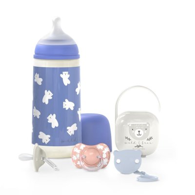 Suavinex Wild & Free Dudlík fyziologický SX Pro 0 - 6 m, 2 ks - Krémový - obrázek