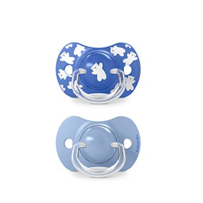 Suavinex Wild & Free Dudlík fyziologický SX Pro 18 m+, 2 ks - Modrý