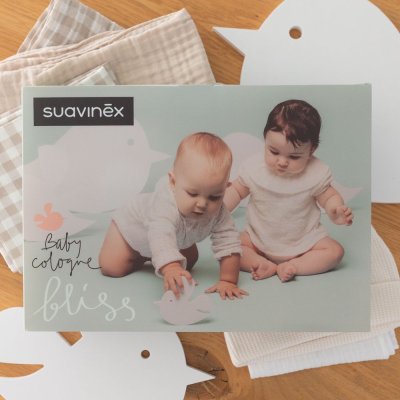 Suavinex Set Hydratační emulze + Krémový mycí gel + Kolínská - Bliss, 100 ml - obrázek