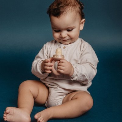 Suavinex Colour Essence Bezpečnostní krmítko na ovoce - Zelené - obrázek