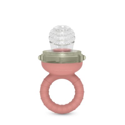 Suavinex Colour Essence Bezpečnostní krmítko na ovoce - Růžové