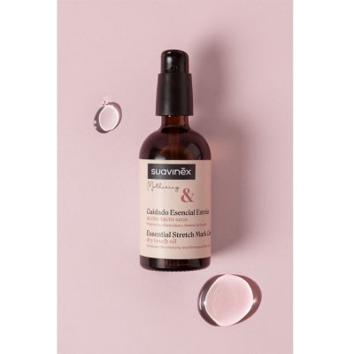 Suavinex Tělový olej na strie, 100 ml - obrázek