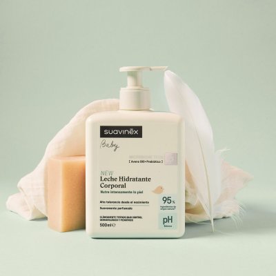Suavinex Hydratační tělové mléko, 500 ml - obrázek