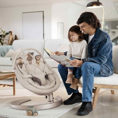 Nuna Leaf Grow Lehátko s hrazdičkou - Chateau - obrázek