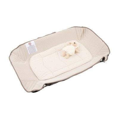 Voksi Carry Me Přenosné lůžko - Walnut Leaf - obrázek